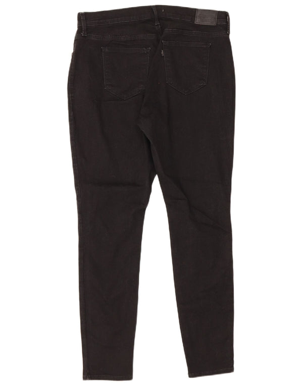 Męskie dżinsy Levi's 311 Shaping Skinny US 16 2XL W34 L29 Czarna bawełna
