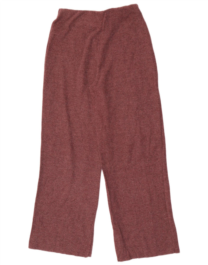 Damskie spodnie dresowe ZARA UK 8, małe, bordowe, poliestrowe