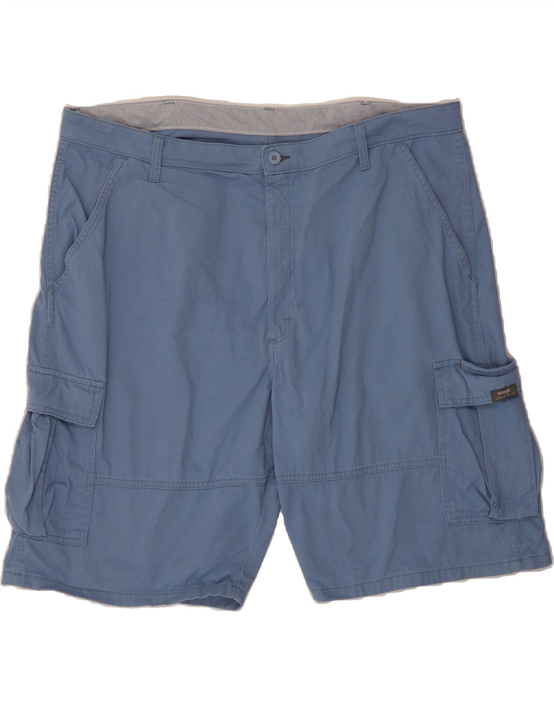 WRANGLER Mens Cargo Shorts W42 2XL Blue Cotton Vintage Wrangler and Second-Hand Wrangler from Messina Hembry 