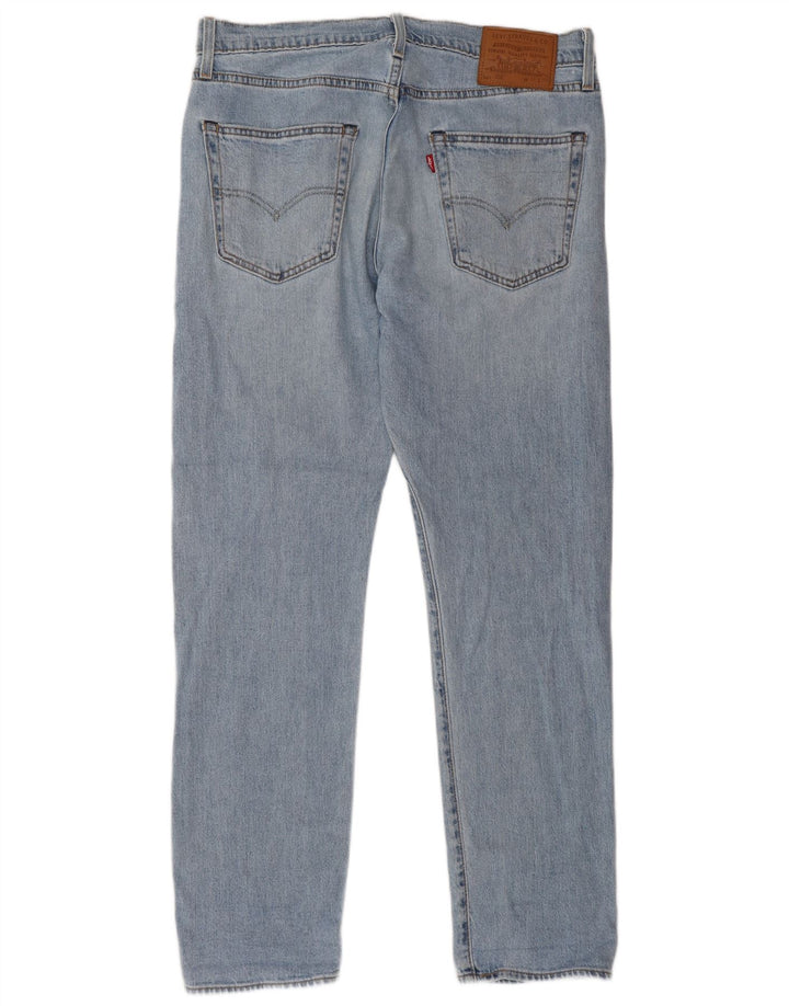 Męskie jeansy Levi's 502 Tapered W32 L32 Niebieskie bawełniane