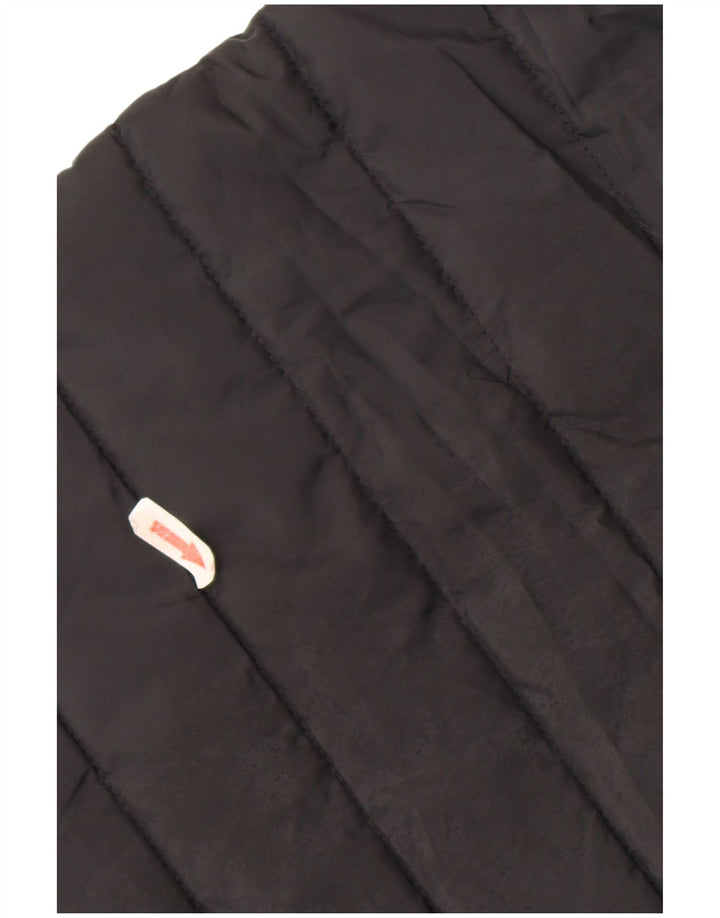 Męska ocieplana kurtka z kapturem Jack & Jones UK 34 XS, czarny poliester