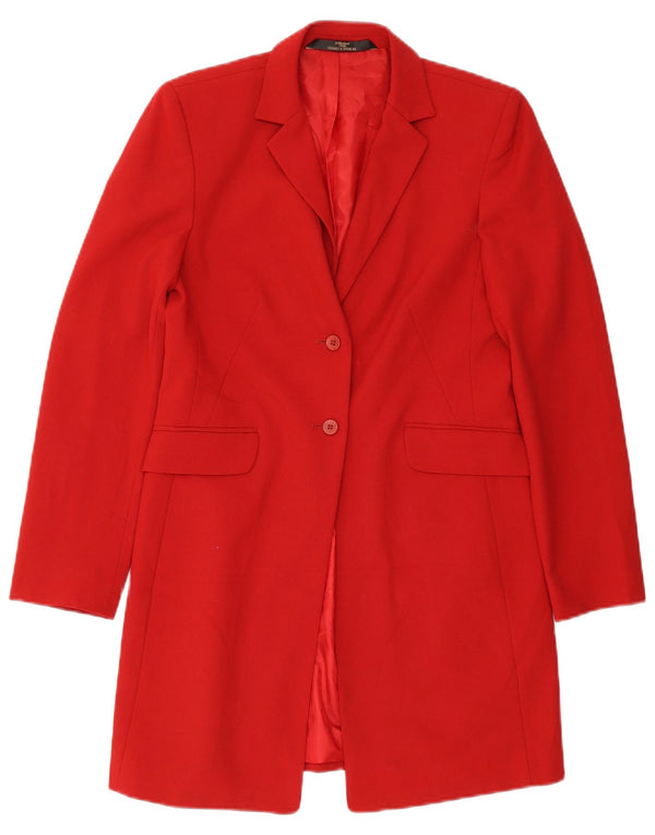 Marks & Spencer Damska marynarka St. Michael Longline UK 8 Small Red