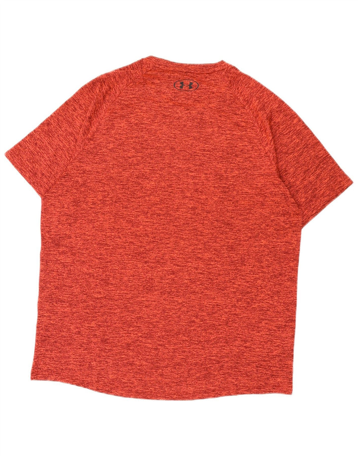 Koszulka męska Under Armour, średnia, czerwona, nakrapiana