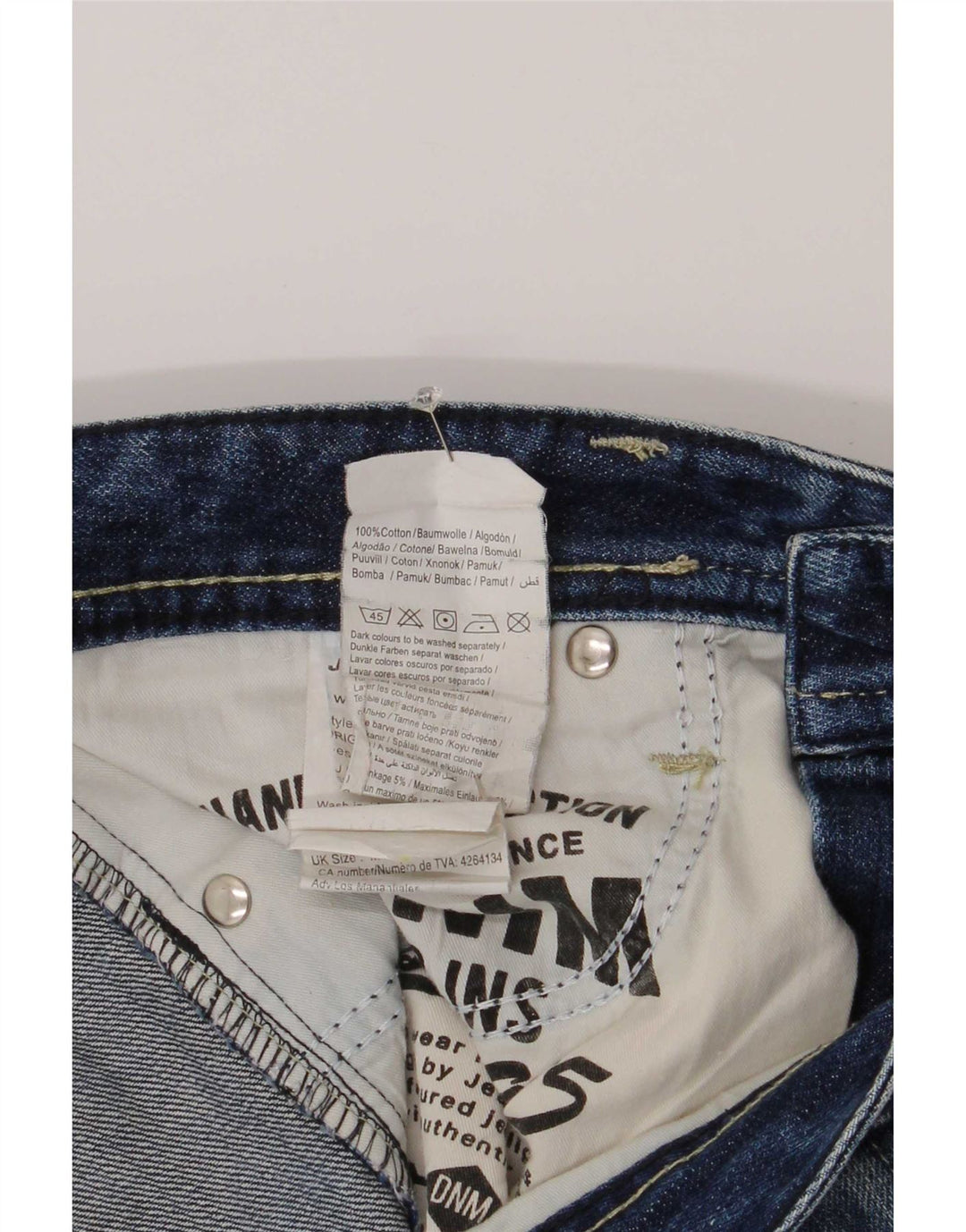 Męskie spodenki jeansowe Jack & Jones W36, duże, niebieskie, bawełniane