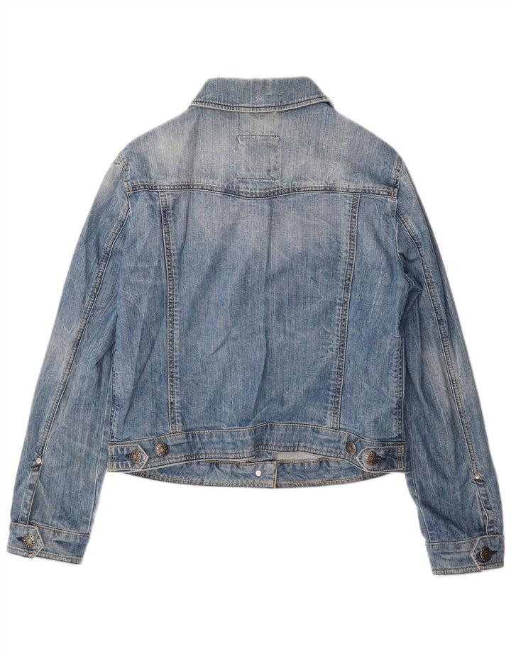 Damska kurtka dżinsowa ESPRIT UK 20 2XL niebieska bawełniana