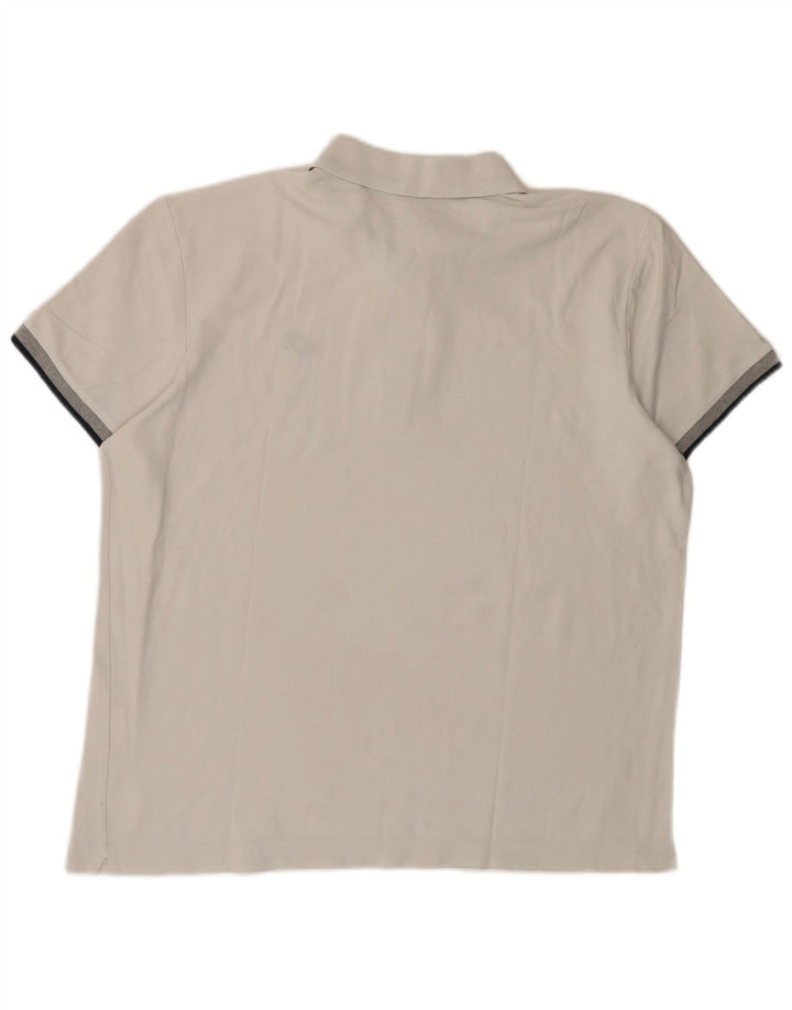 Męska koszulka polo Lotto Life XL w kolorze białym