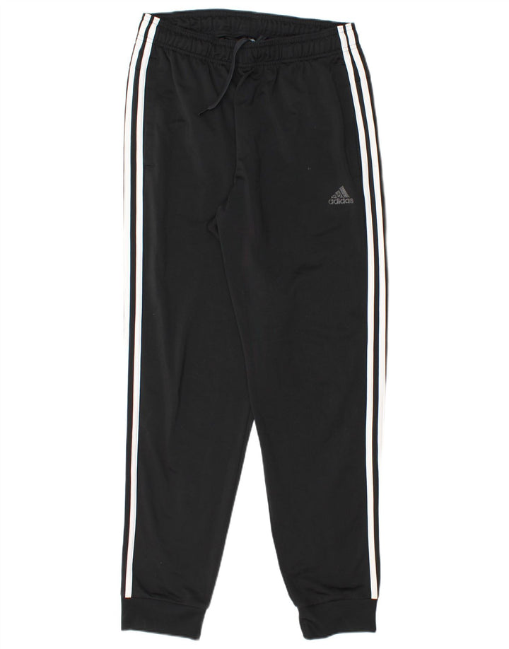 Męskie spodnie dresowe ADIDAS Joggery, średni czarny poliester