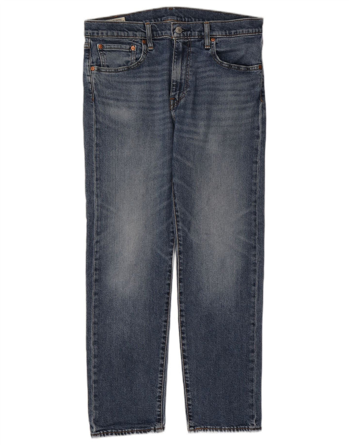 Męskie jeansy Levi's 502 Tapered W33 L30 Niebieskie bawełniane