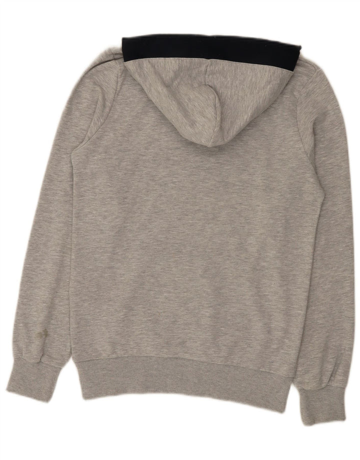 Męski sweter z kapturem Colmar, mały, szary, bawełniany
