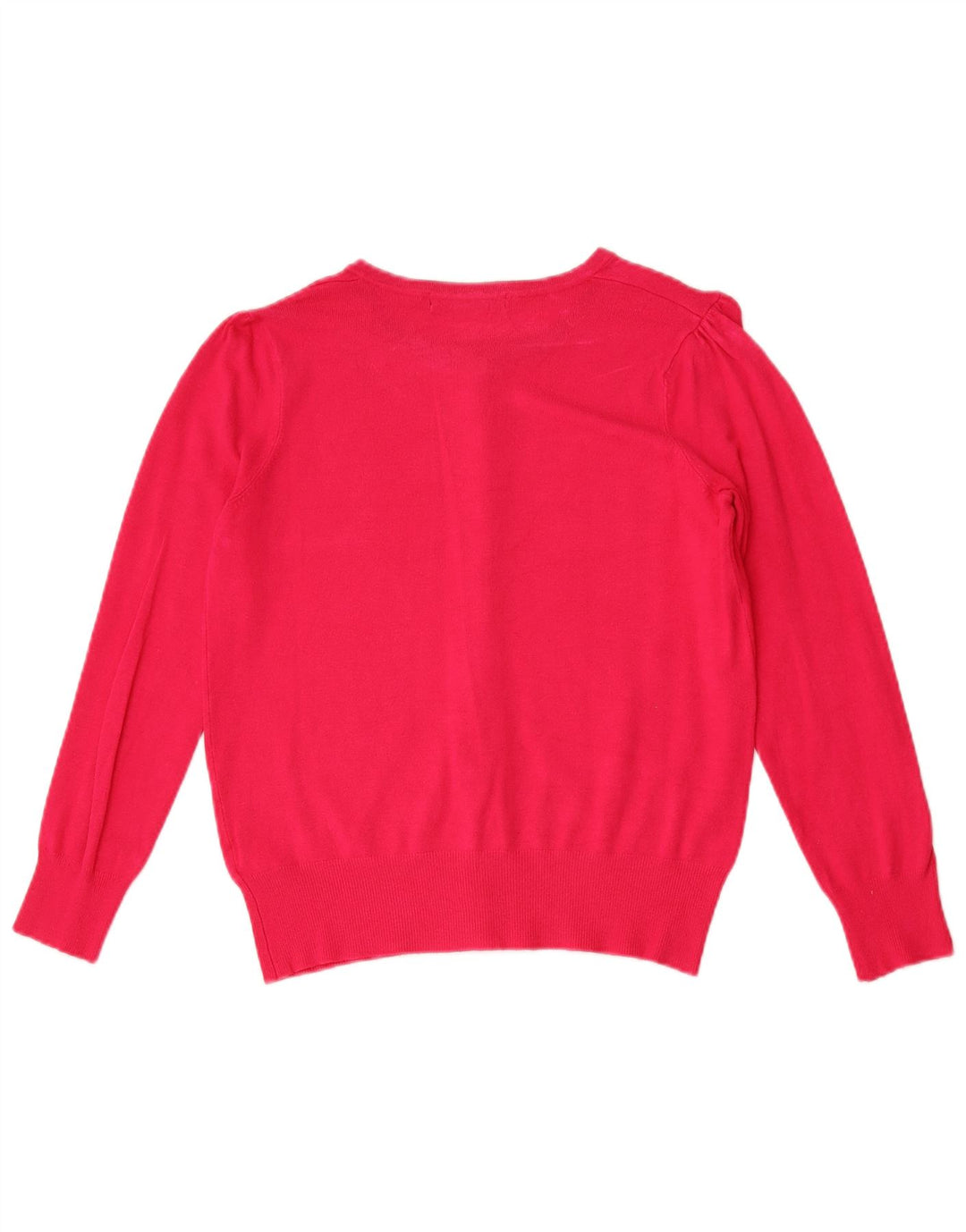 Marks & Spencer Damski sweter kardigan UK 10 Small Pink Wiskoza