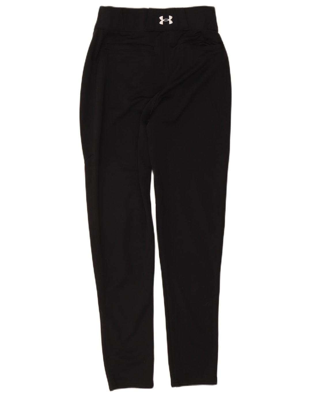 Damskie spodnie typu casual Under Armour, małe, czarne, z poliestru