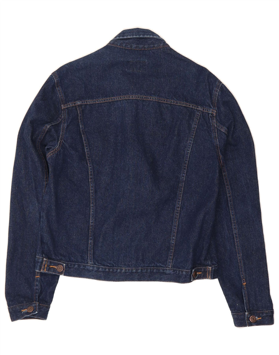MAVERICK Mens Denim Jacket UK 38 Medium Navy Blue Cotton Vintage MAVERICK and Second-Hand MAVERICK from Messina Hembry 