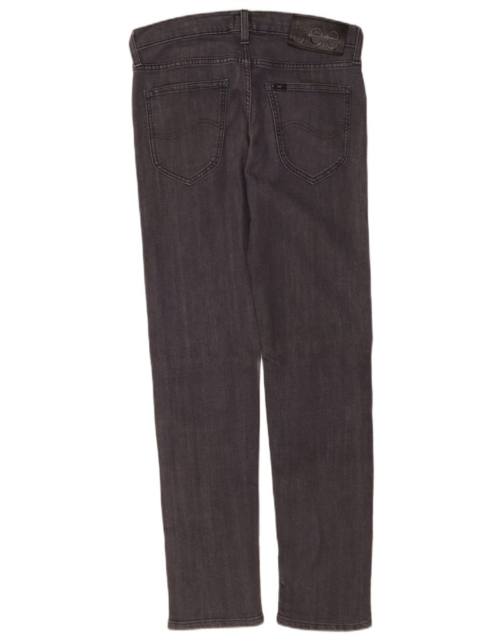 Damskie jeansy Lee Daren Zip Fly W30 L32 Szara bawełna