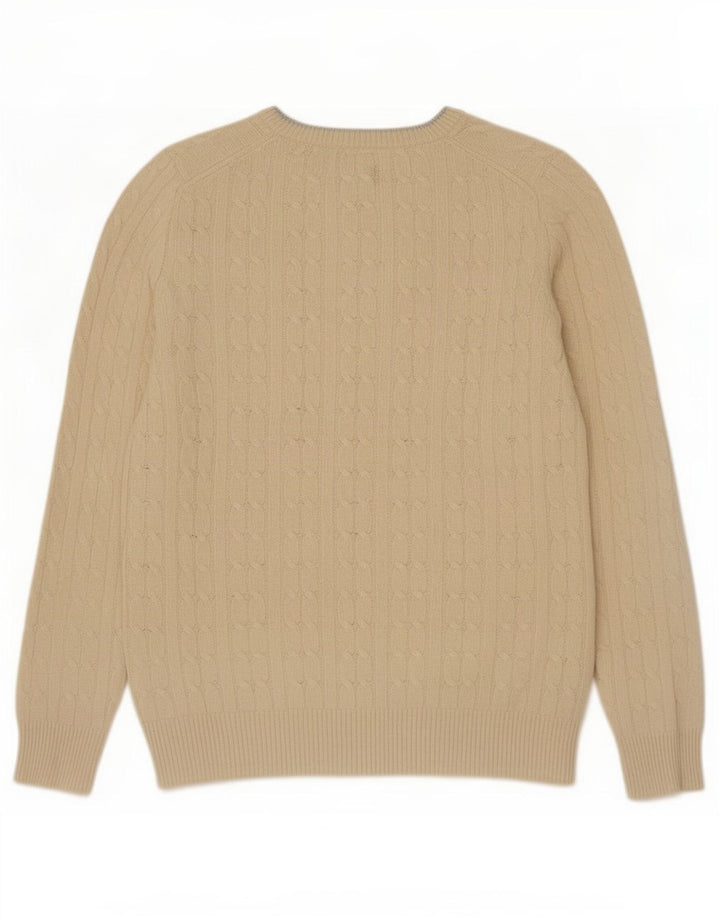 Sweter damski Jack Wills z dekoltem w łódkę, UK 12, średni złamanej bieli