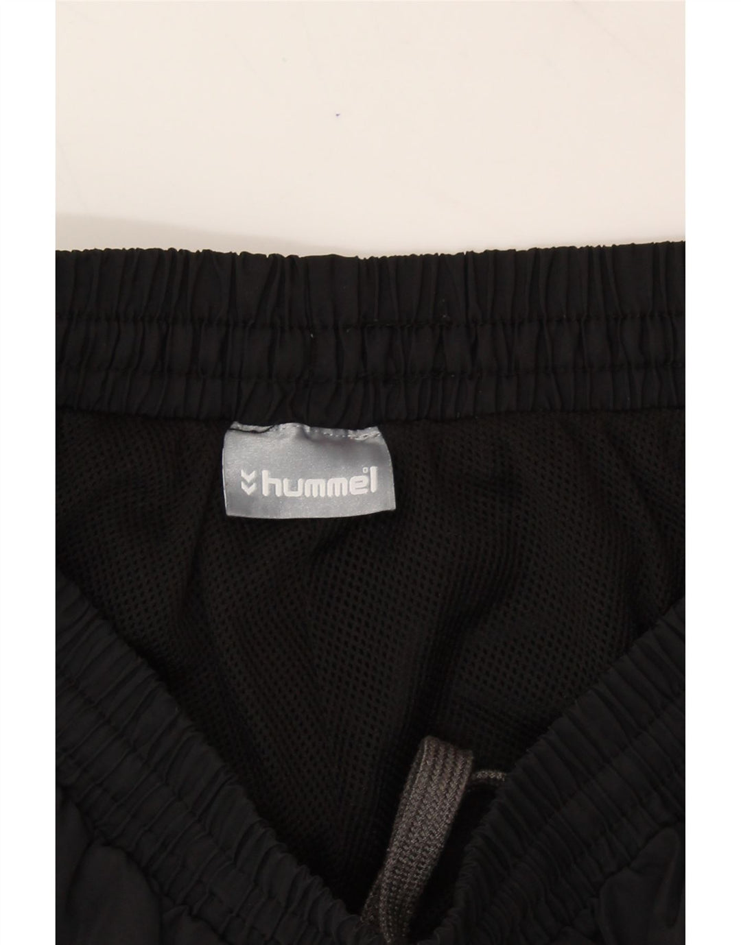 HUMMEL Mens Graphic Tracksuit Trousers Small  Black Polyester Vintage Hummel and Second-Hand Hummel from Messina Hembry 