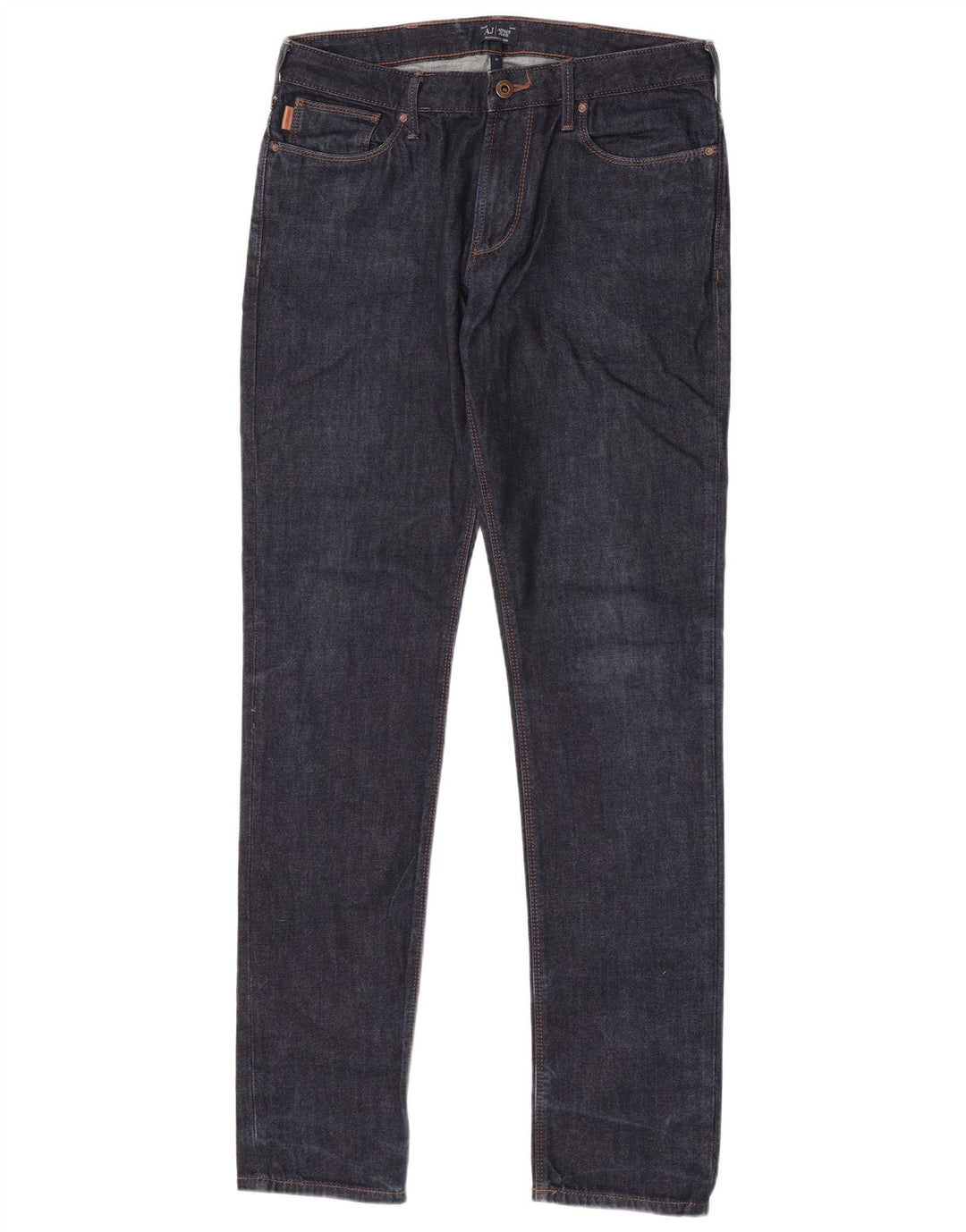 Armani Slim Jeans W31 L33 Granatowa Bawełna