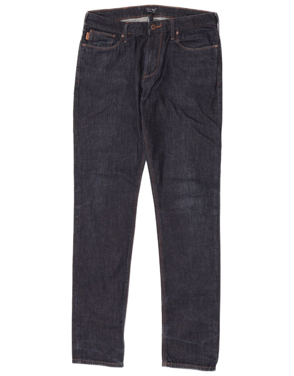 Armani Slim Jeans W31 L33 Granatowa Bawełna