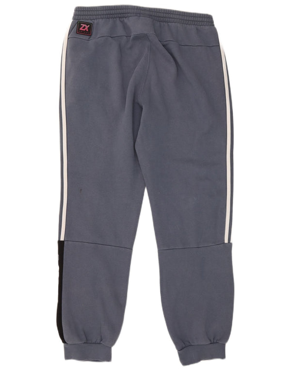 Adidas Mens Graphic Tracksuit Trousers Joggers Large Blue Colourblock