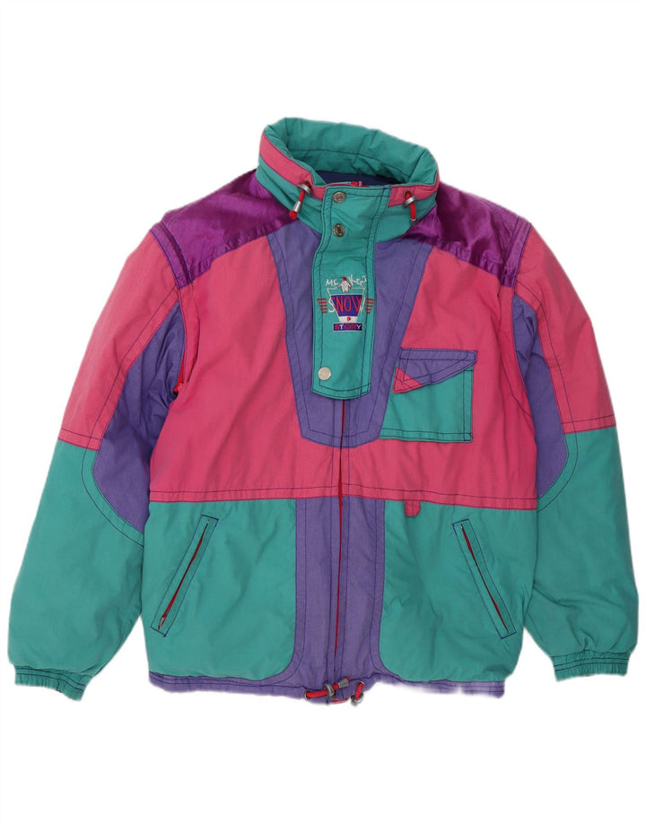 Męska ocieplana kurtka MC Kee UK 38, średnio wielobarwna, z blokami kolorów