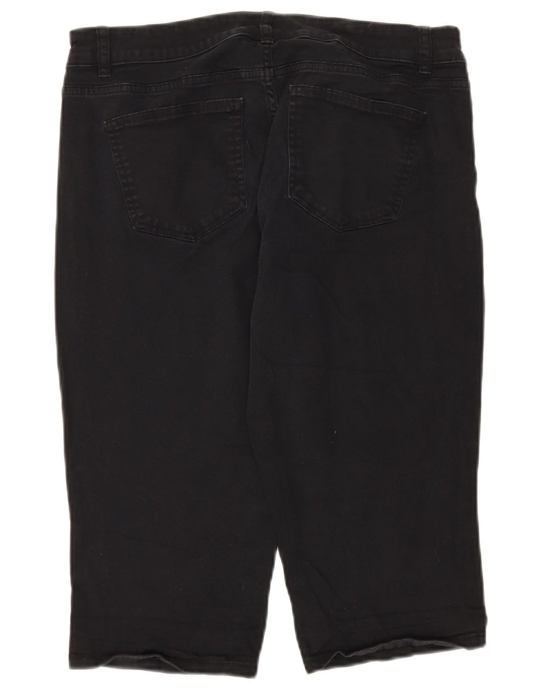 Damskie bermudy CHAPS US 12 duże W34, czarna bawełna