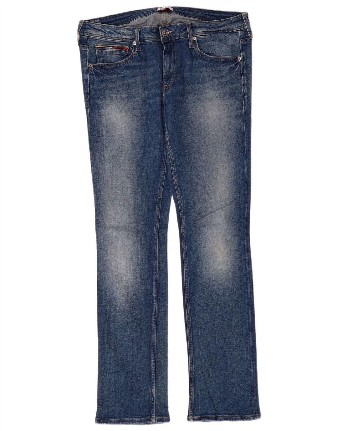 Damskie jeansy ze stretchem Tommy Hilfiger W31 L32 Niebieskie, bawełniane, klasyczne