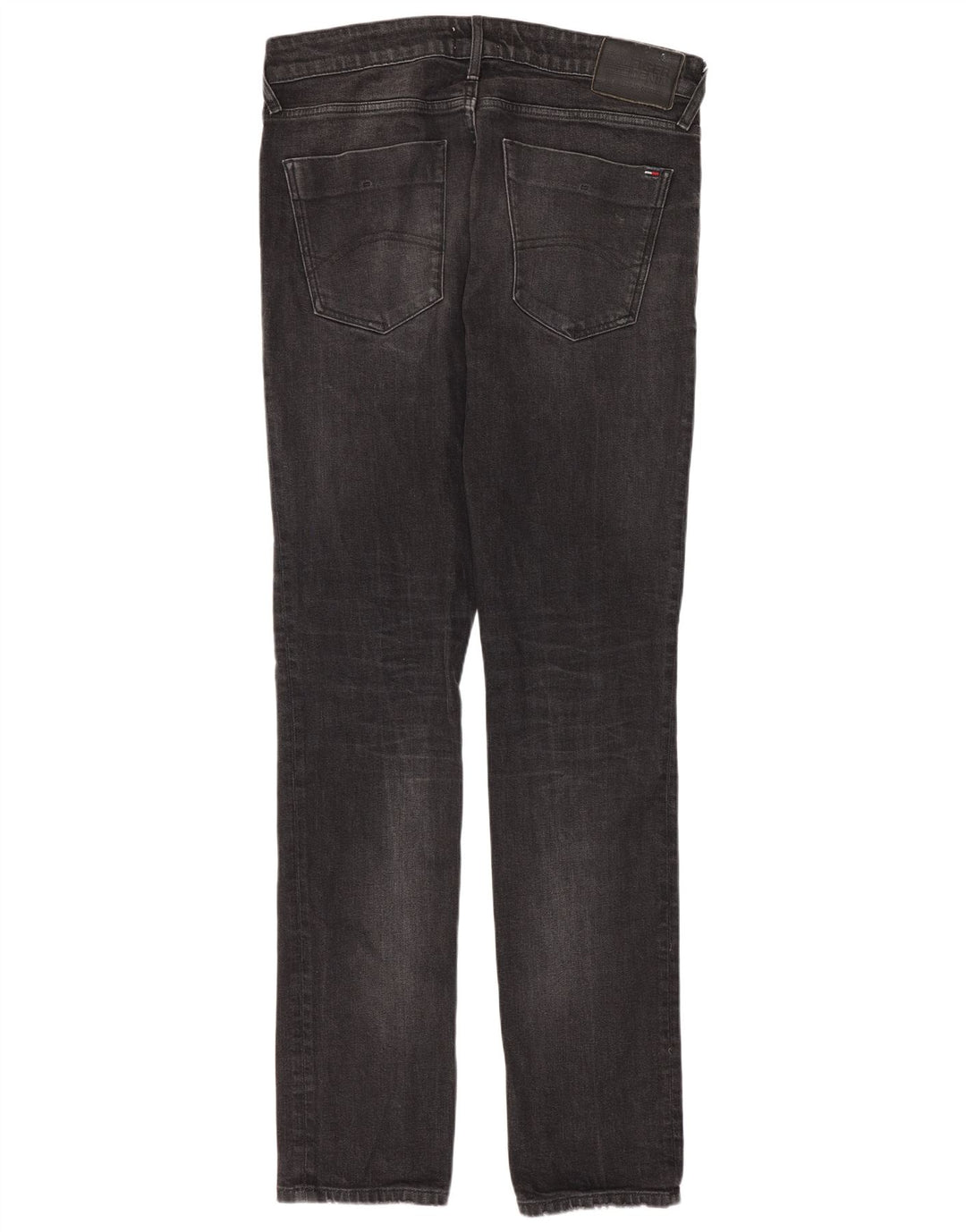 Męskie jeansy slim fit Tommy Hilfiger W33 L34 Szara bawełna