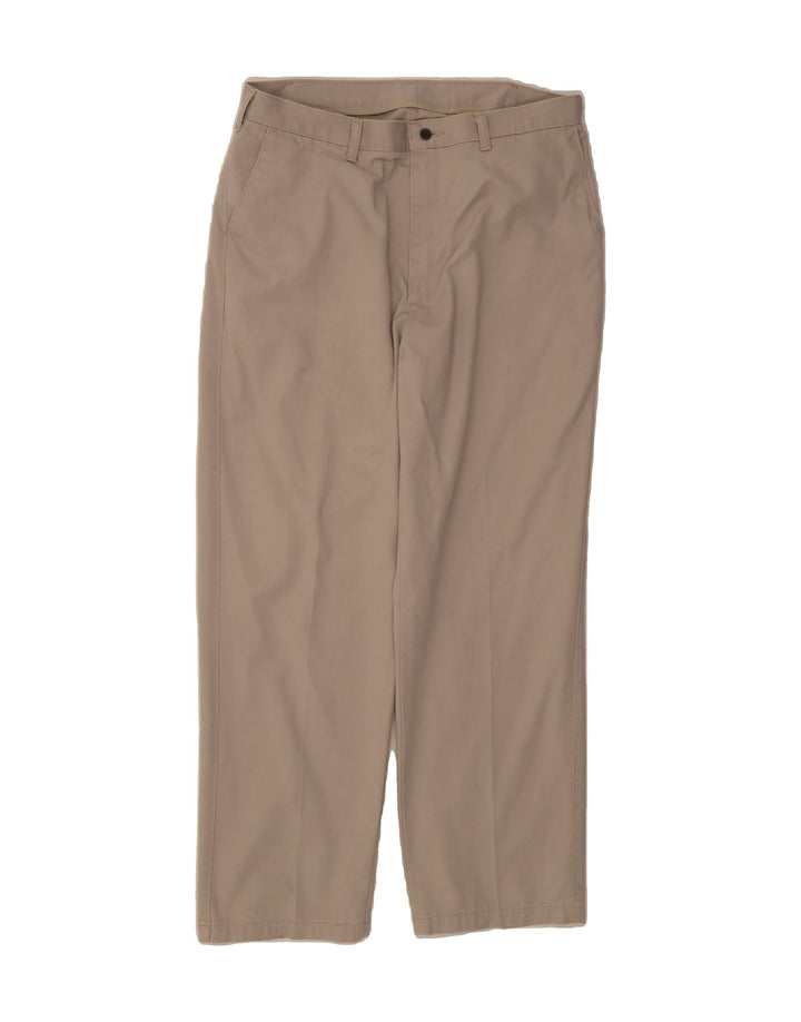 LEE Mens Khakis Straight Chino Trousers W38 L32 Grey Cotton Vintage Lee and Second-Hand Lee from Messina Hembry 
