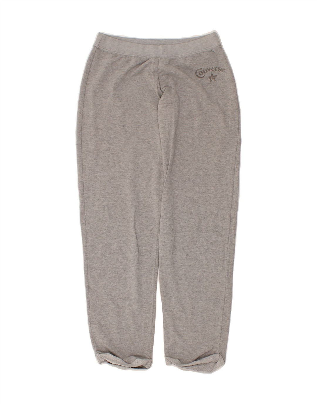 CONVERSE Girls Graphic Tracksuit Trousers 14-15 Years Grey Vintage Converse and Second-Hand Converse from Messina Hembry 