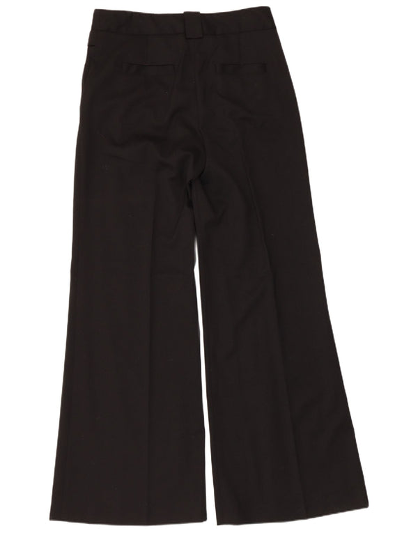 Spodnie damskie Zara Flare Chino EU 40 Medium W30 L32 Czarne