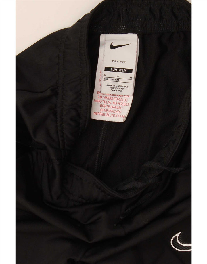 Chłopięce spodnie dresowe Nike Dri Fit Slim, 10-11 lat, średnie czarne