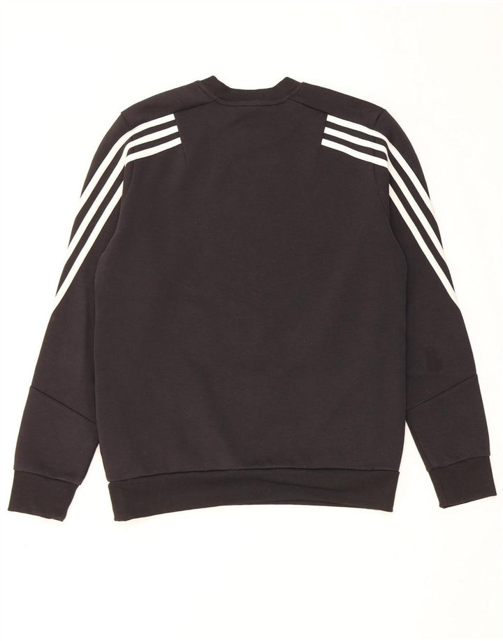 Bluza chłopięca ADIDAS 13-14 lat, czarna, bawełniana