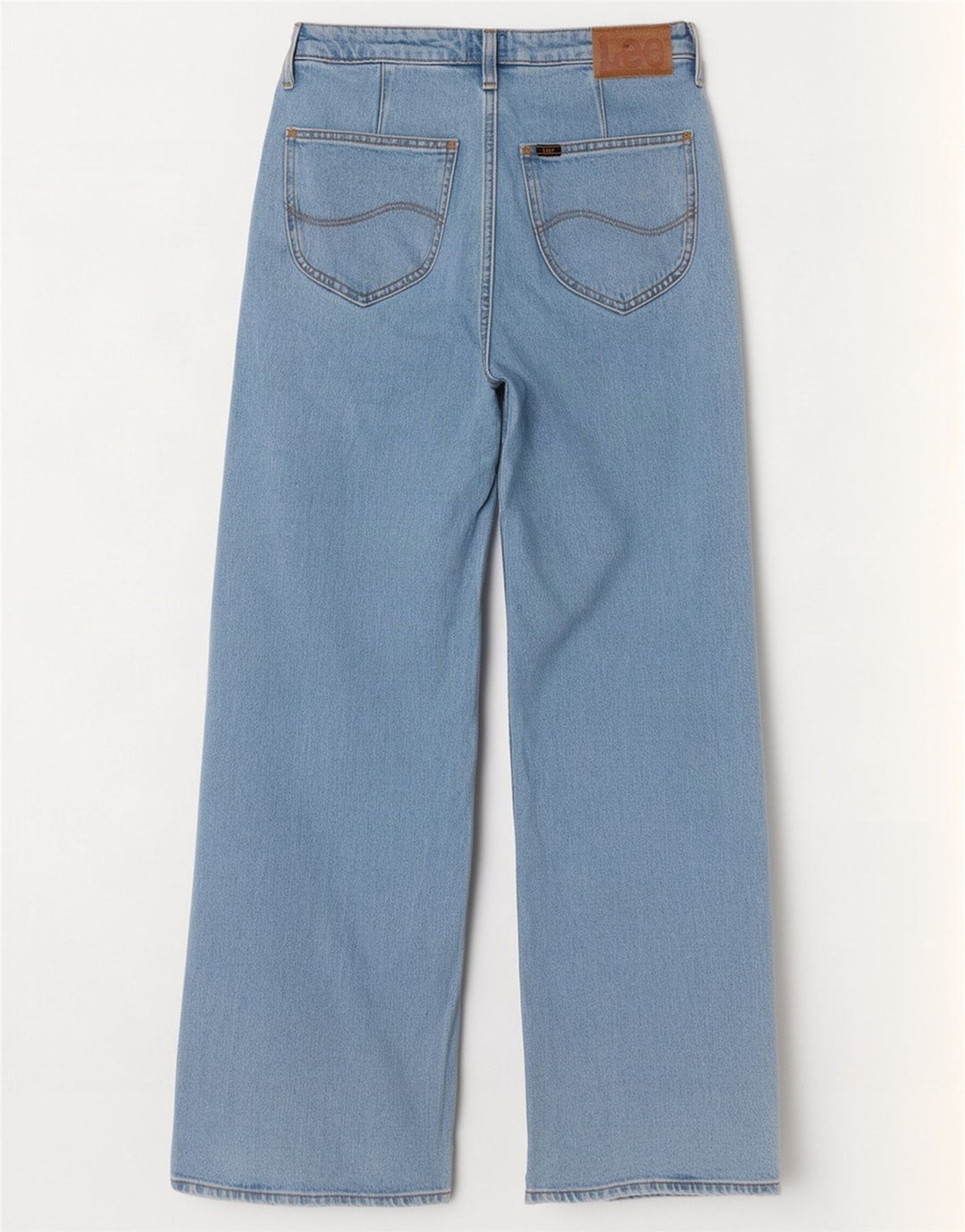 Damskie dżinsy Lee Stella Wide Leg W29 L31 Niebieskie bawełniane