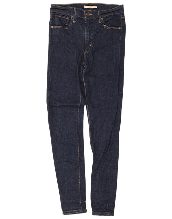 Damskie jeansy Levi's Mile High Super Skinny W29 L30 Granatowa bawełna