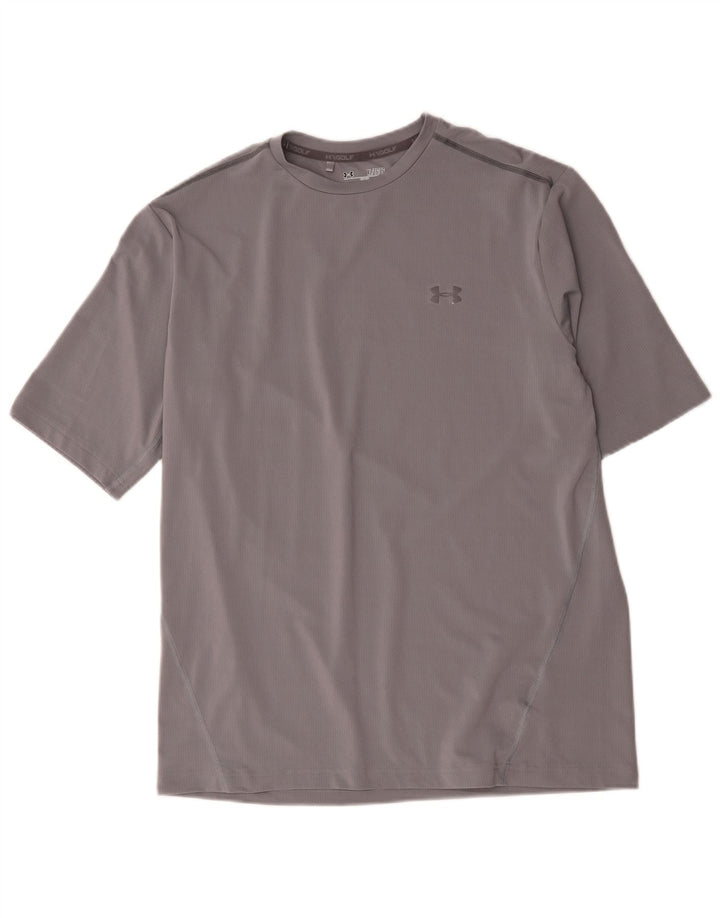 Męska koszulka t-shirt Under Armour Heat Gear, rozmiar XL, szary, poliester