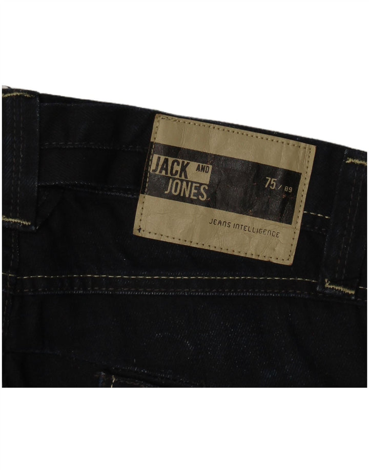 Męskie jeansy Jack & Jones Graphic Straight W32 L34 Granatowe