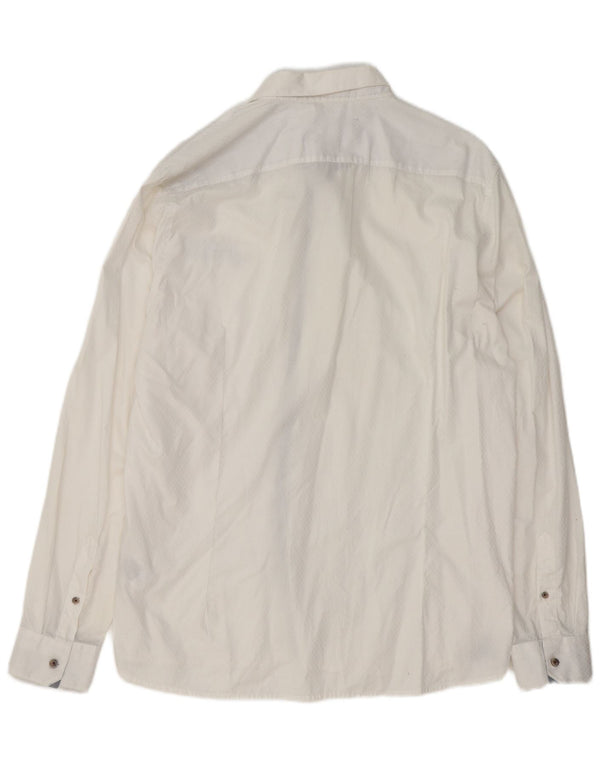 Koszula męska Ted Baker, rozmiar 6 2XL, biała, bawełniana