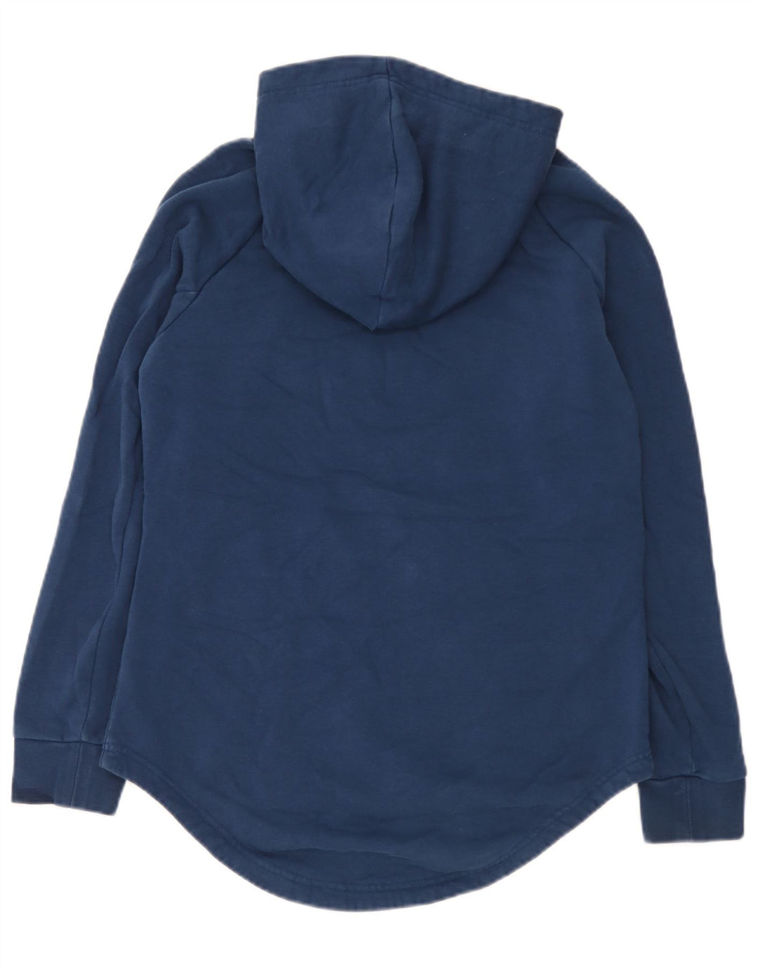 Męska bluza z kapturem Adidas Graphic, średnia niebieska, bawełniana