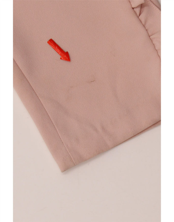Spodnie damskie Zara Slim Chino, małe, W27 L26, różowy poliester