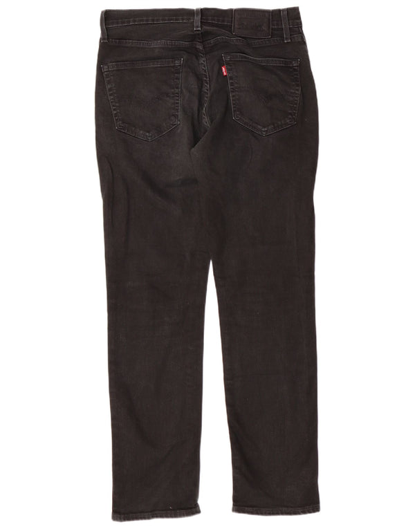 Męskie jeansy slim fit LEVI'S W32 L30 Czarna bawełna