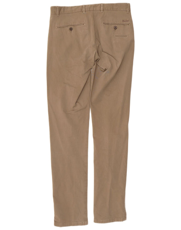 Spodnie męskie Woolrich Slim Chino W30 L33 Beżowa bawełna
