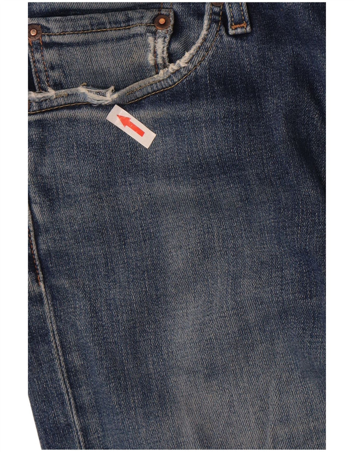 Damskie jeansy Levi's 511 Slim W32 L34 Niebieskie bawełniane
