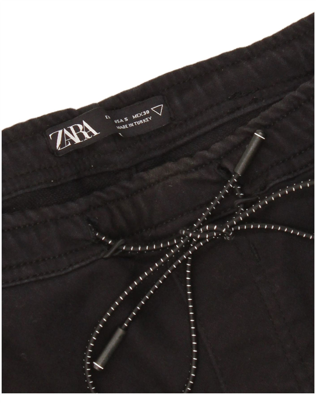 Damskie spodnie dresowe Zara Cargo UK 8 Small Black