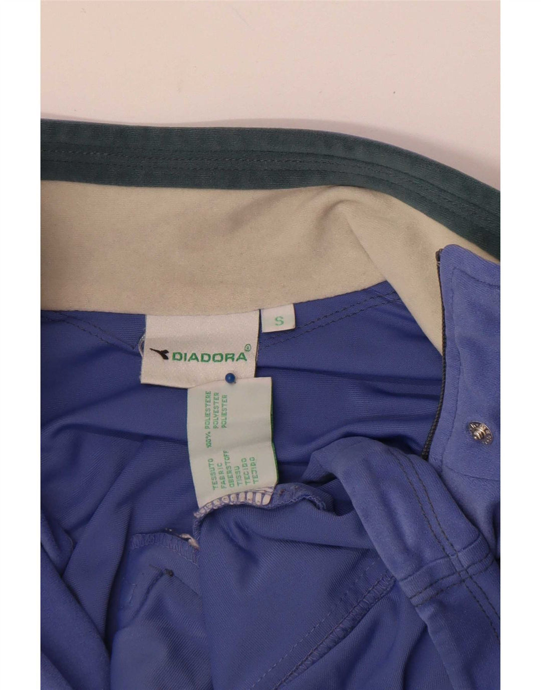 Damska bluza dresowa typu oversize Diadora UK 10, mała fioletowa