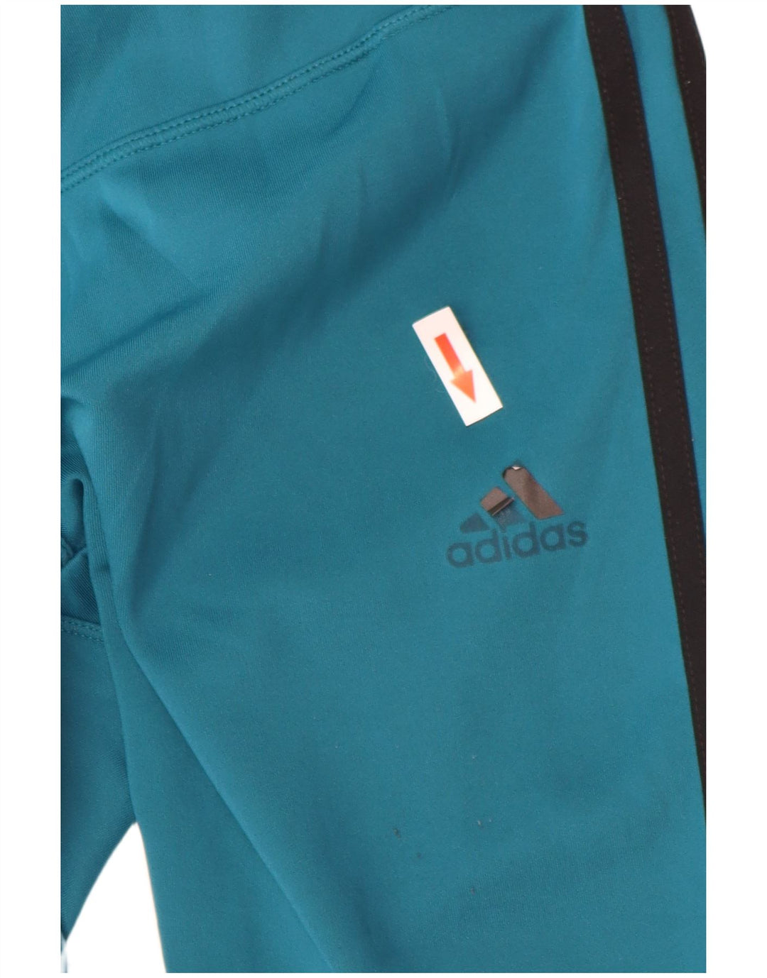 Legginsy Adidas Damskie Climalite UK 8/10 Małe Niebieskie Poliester