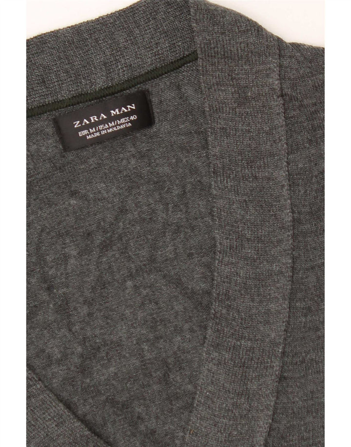 Męski sweter Zara, średnioszary
