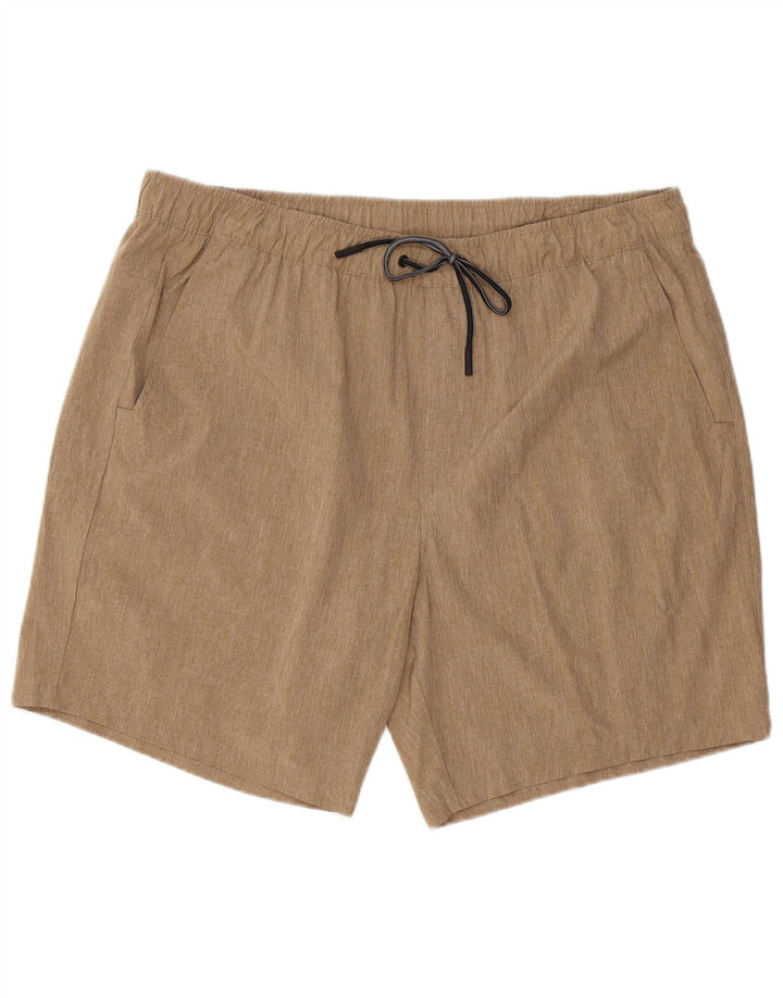 Męskie spodenki chino Eddie Bauer 2XL W42 beżowy poliester