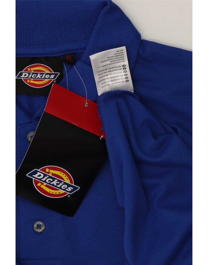 Męska koszulka polo Dickies XL, niebieska, poliester