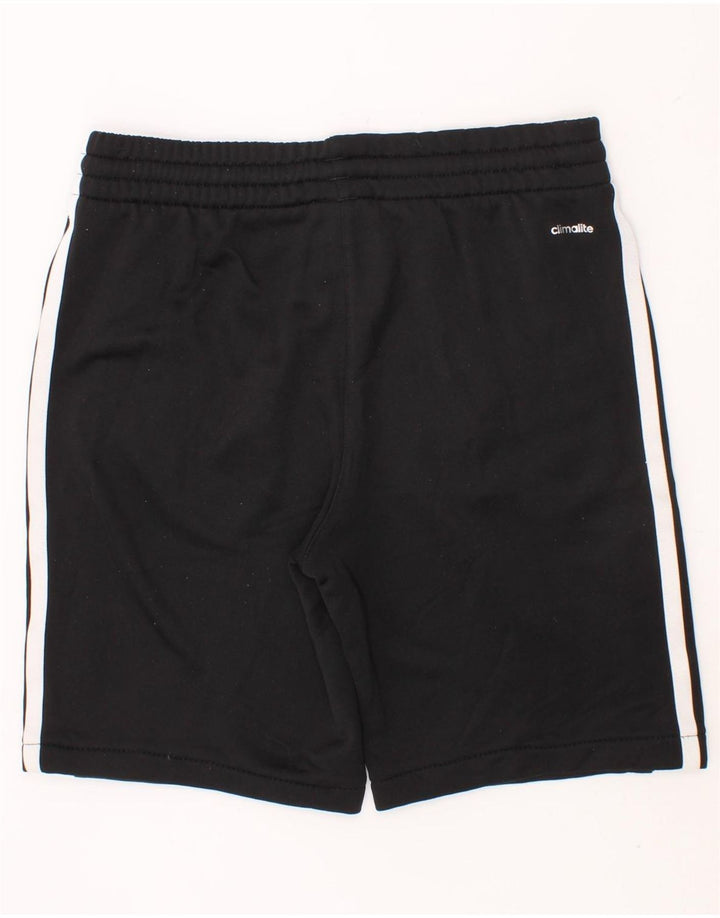ADIDAS Boys Climalite Sport Shorts 9-10 Years Black Vintage Adidas and Second-Hand Adidas from Messina Hembry 