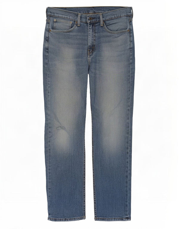 Męskie proste dżinsy Levi's W34 L32 Niebieskie bawełniane