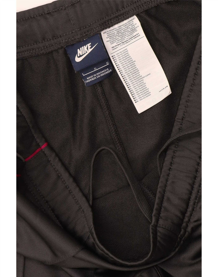 Damskie spodnie dresowe Nike UK 16, duże, szare, poliestrowe